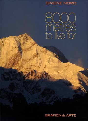 
Kangchenjunga East Face - 8000 Metri Di Vita, 8000 Metres To Live For book back cover
